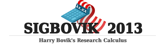 Harry Bovik's Research Calculus